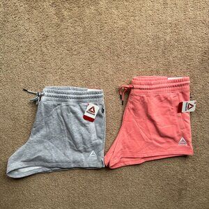 Reebok Shorts Womens 2XL (40x3) NWT Lot of 2 Renew Fit High Rise Pockets